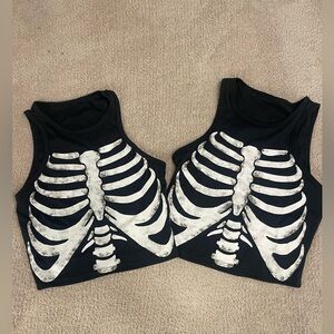 Skeleton Tank Tops XS and S New no tags